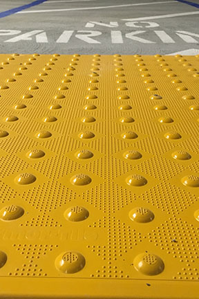 Detail Striping - Truncated Domes Sample